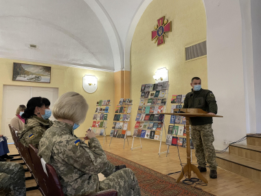 3100 specimens of modern books received as a gift from the Reformation Central Clinical Hospital of the Armed Forces of Ukraine