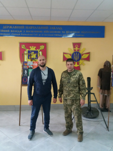 Military College in Zbarazh has a "Army Reading" library